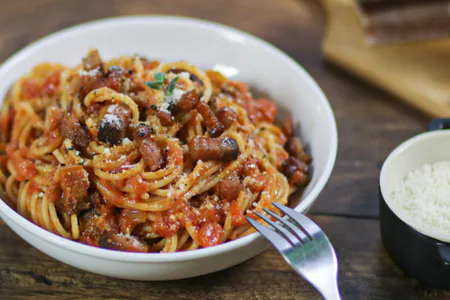 Photo of Recept : Spaghetti col rancetto